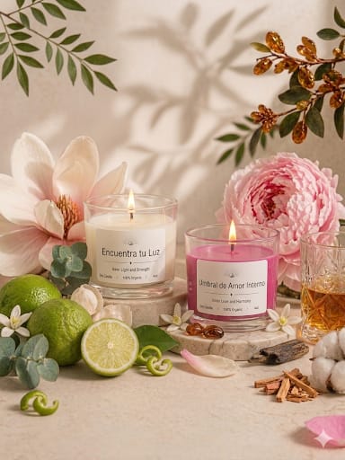 Quantum de Luz (Set de 2 velas)