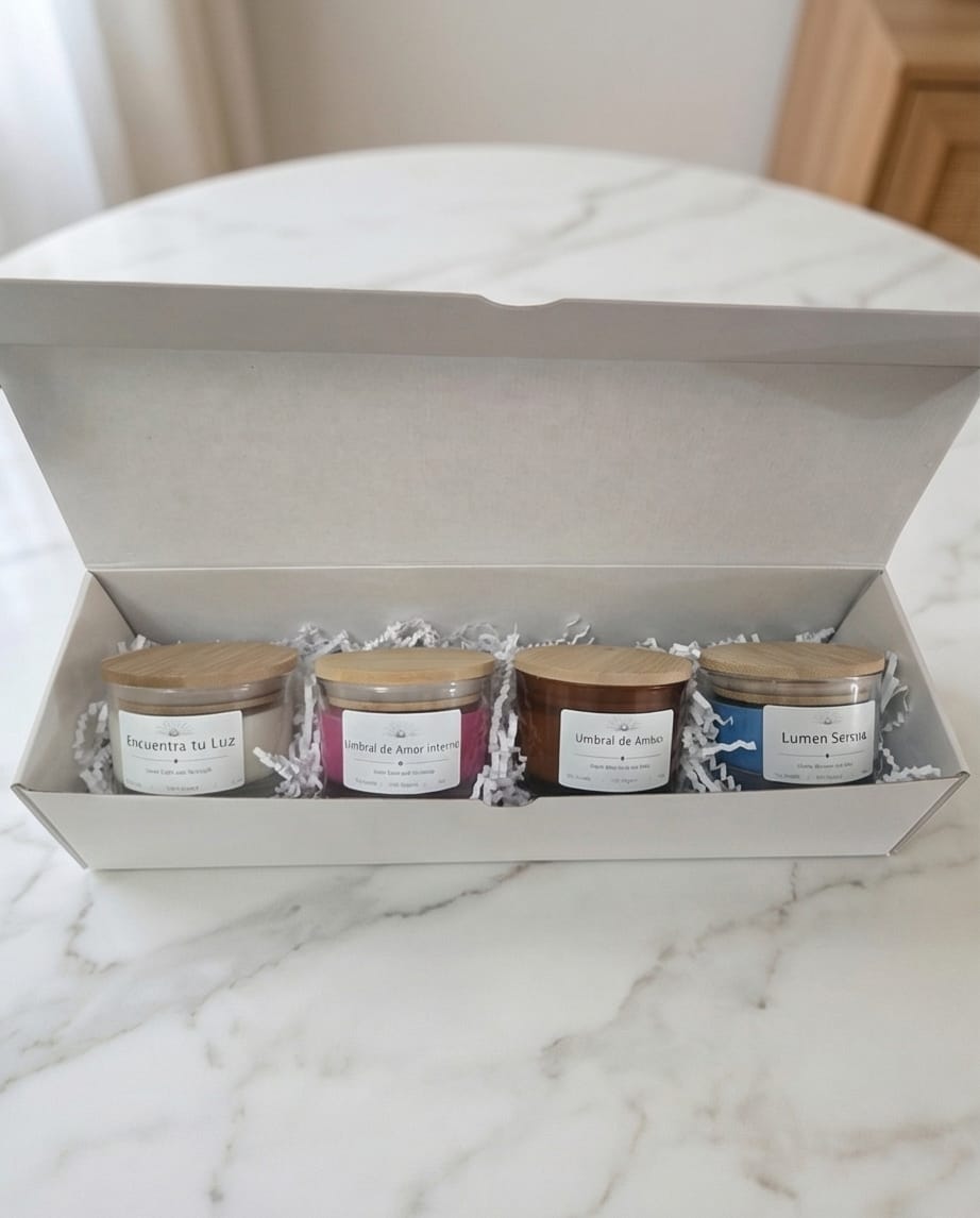 Trascender (Set de 4 velas)